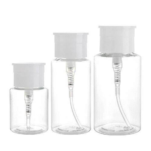 100-200ml Push Down Dispenser Nail Polish Remover Pump