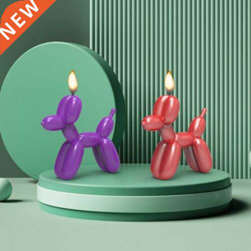 Balloon Poodle Dog Aromatherapy Candle Silicone Mold for