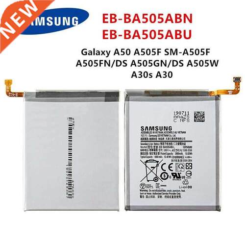 SAMSUNG Orginal EB BA505ABN EB BA505ABU 4000mAh battery For