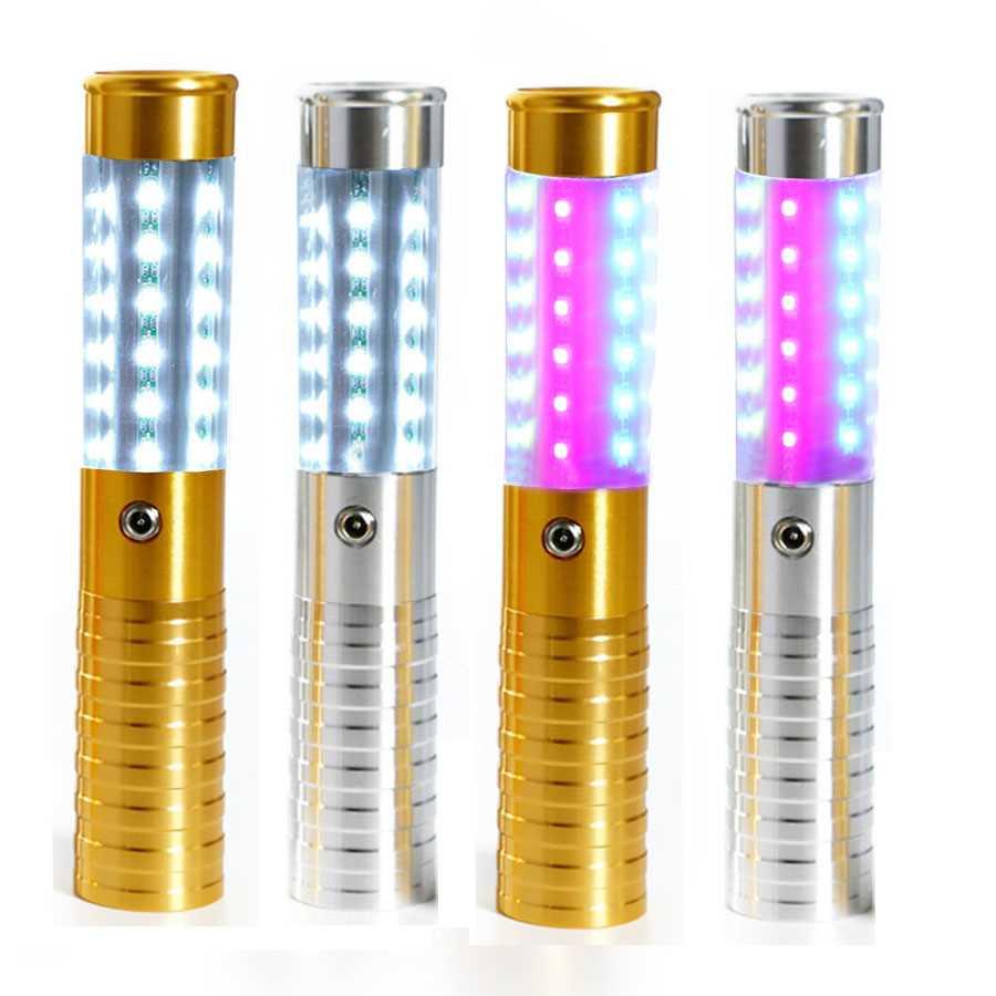 Gold Silver LED Strobe Baton For Bottle Electronic Sparkler