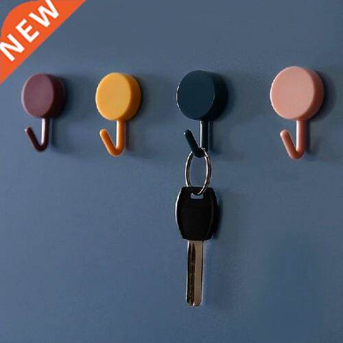10Pcs/set Creative Sticker Hooks Perforated Wall Stickers
