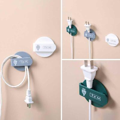3 Pcs Wall Storage Hook Power Plug Socket Holder Wall Adhesi