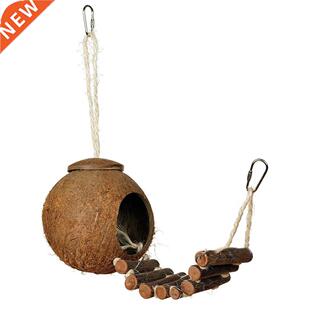 2 Patterns Cute Design Natural Coconut Shell Bird Nesting H
