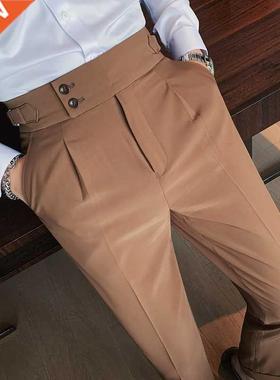 Men's Suit Pants Spring Suit pants Fashion Casual Slim Busin