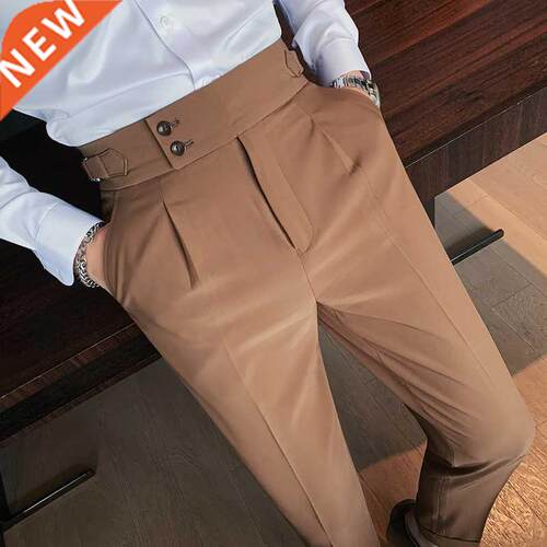 Men's Suit Pants Spring Suit pants Fashion Casual Slim Busin