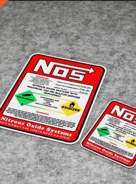 Creative Car Racing Stickers NOS Nitrous Oxide Systems Stick