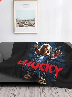 Ultra-Soft Fleece Chucky Child's Play Doll Throw Blanket War