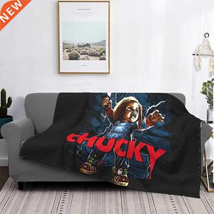 Ultra-Soft Fleece Chucky Child's Play Doll Throw Blanket War