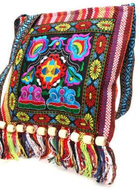 Vintage Hmong Tribal Ethnic Thai Indian Boho shoulder bag