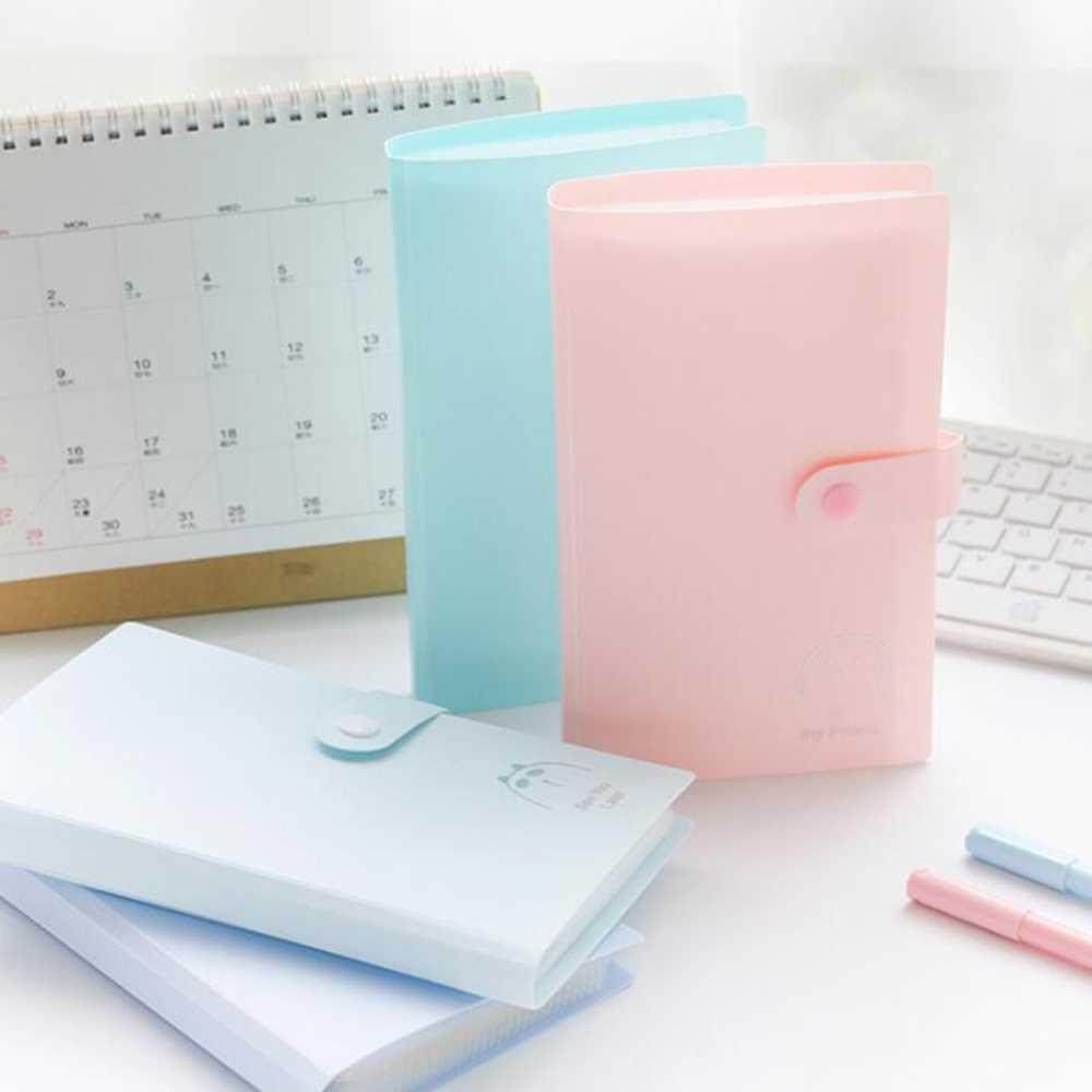 240 Pockets Capacity Lomo Card Holder Photocard Book Card St