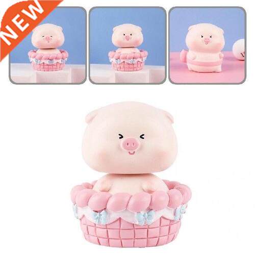 Cartoon Pig Animal Toy atue Miniature Pig Ornament