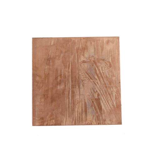99.9% Copper Cu Metal Sheet Plate Nice Mechanical Behavior a