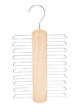Tie Hanger 20 Hooks 60 Degree Rotating Non-Slip