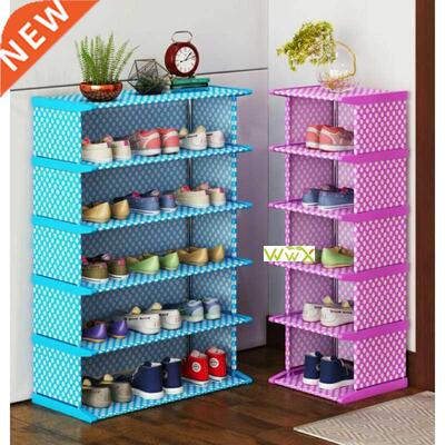 Vertical Shoe Rack Dustproof Shoe Cabinet Easy Assembly