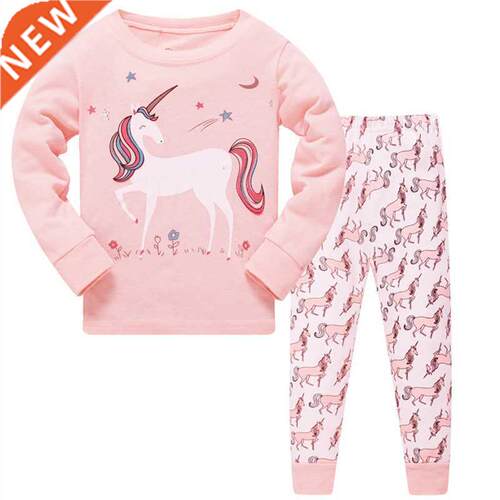 Kid Clothes Cartoon Nighty Pajamas For Girls Boys Autumn Paj