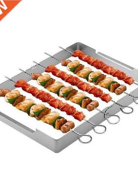 BBQ Grilling Basket Stainless Steel Nonstick Barbecue Grill