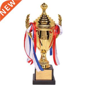 Large Trophy Cup Multi-color Bows Inspiring Trophy Cup for