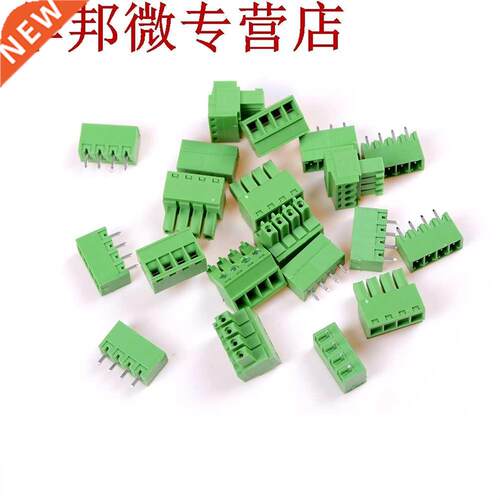 10 pi&egrve;ces 4Pin Terminl enfichble vis bloc connecteur 3