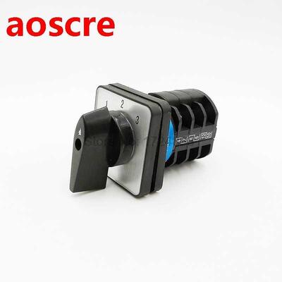 Electric 3Position 12Terminals Rotary Cam Changeover Switch