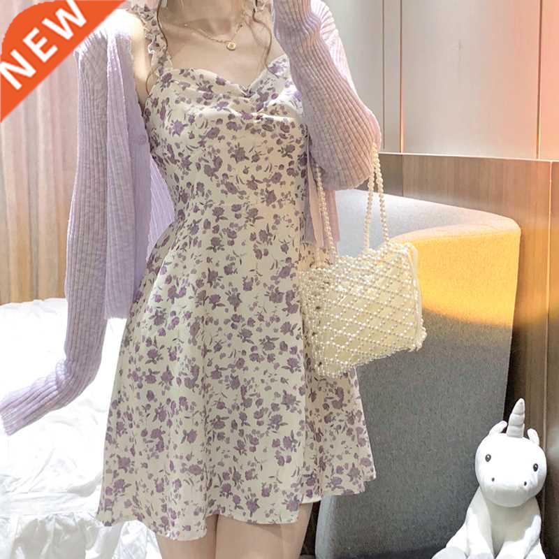 Dresses Woman Summer 2022 Party Sleeveless Y2k Sling Sexy Ca