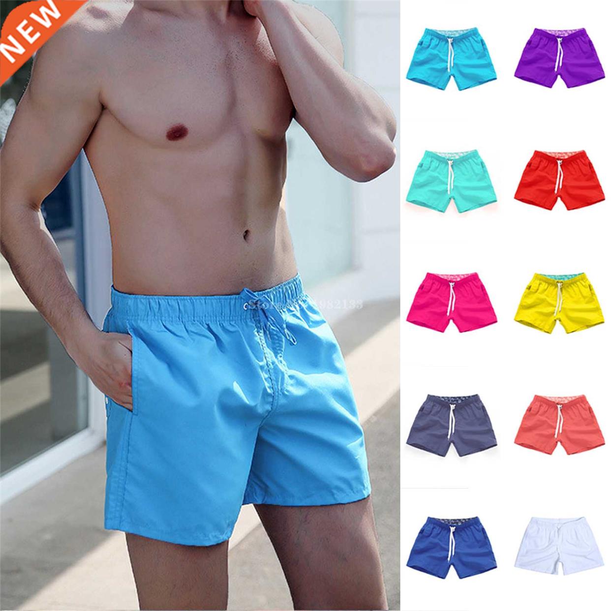 Swimming trunks men Summer Breeches board shorts Casual Berm