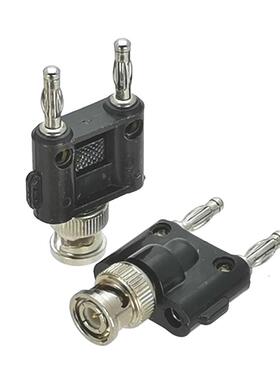 Connector BNC Male Plug to Banana Male Plug RF Adapter Coaxi