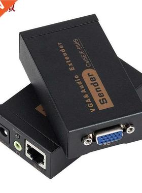 VGA Vdeo Audo Extender Adapter 100M 328ft Transmsson Ran