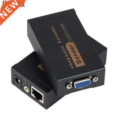 VGA Vdeo Audo Extender Adapter 100M 328ft Transmsson Ran