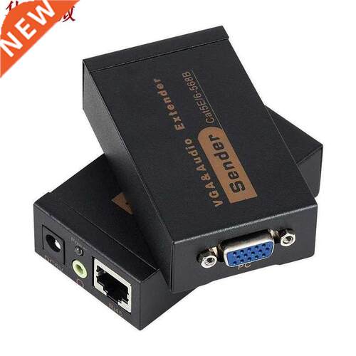 VGA Vdeo Audo Extender Adapter 100M 328ft Transmsson Ran