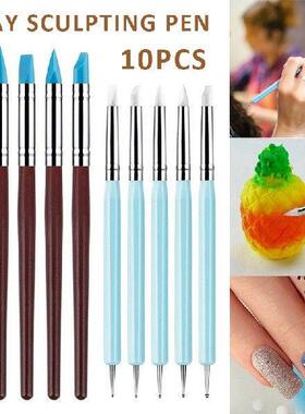 10Pcs Polymer Clay Modelling Sculpting Pen Pottery Models