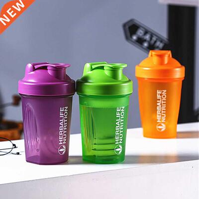 Sport Shaker Bottle 400ML Whey Protein Powder Mixing Bottle