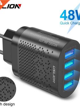 EU/US Plug USB Charger 3A Quik Charge 3.0 Mobile Phone Charg