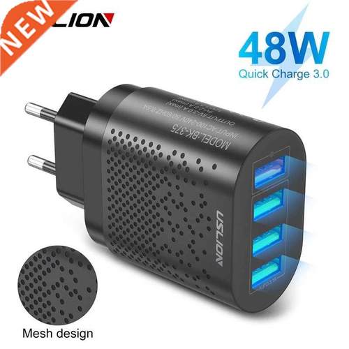 EU/US Plug USB Charger 3A Quik Charge 3.0 Mobile Phone Charg