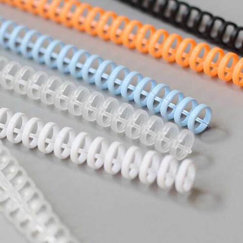 30 Hole Loose-leaf Plastic Binding Ring Spring Spiral Rings