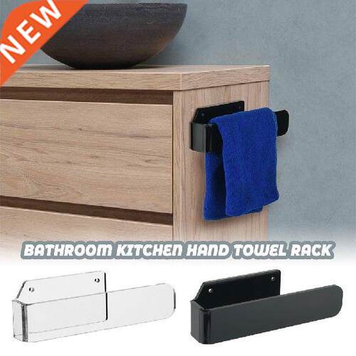 Hnd Towel Holder crylic Wll Mounted for Bthroom Kitchen