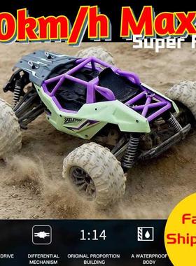 RC Car 50km/h High Speed 4WD Racing Truck Cars Crawler Big F