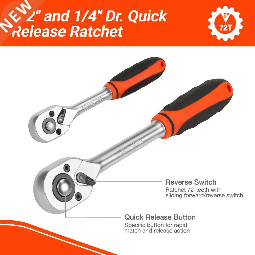 108PC Hand Tool Sets Car Repar Tool Kt Set Workshop Mecha