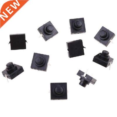 10 Pcs Flashlight Switch Button 1A 0V 2Pin CB-1212-112D