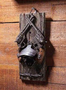 New 8 Inch High Vintage Beer Opener Western Bar Wall Decor
