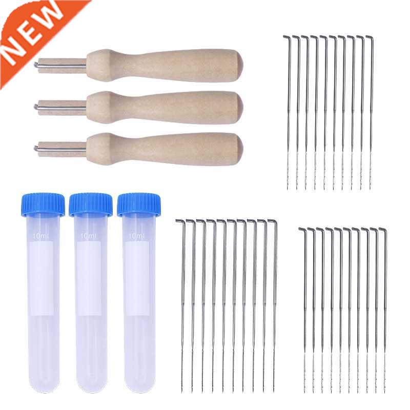 30pcs Felt Needles Wool Needles Kits  Embroidery Supplies