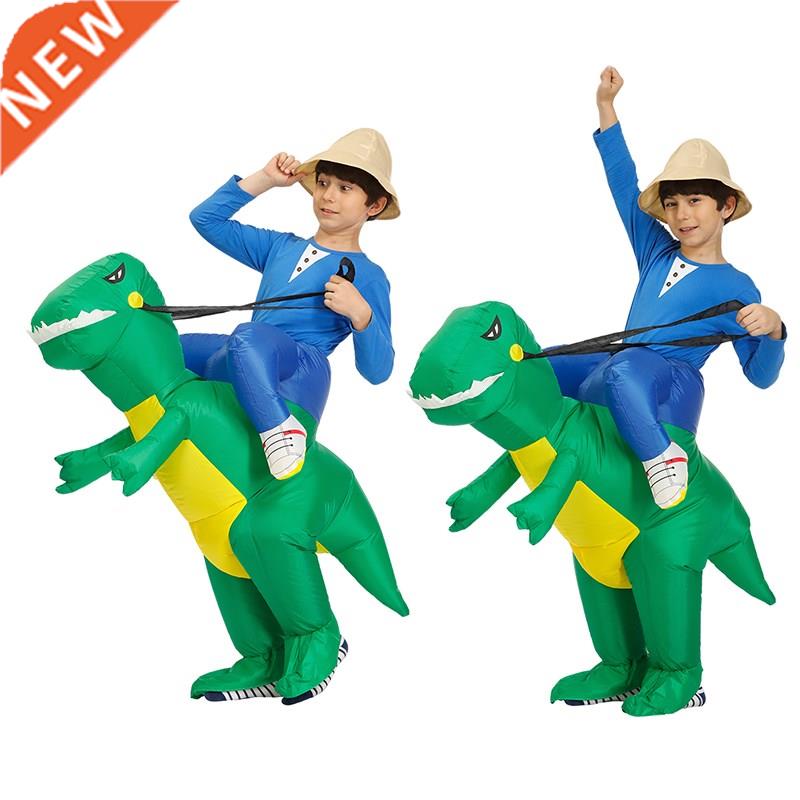 Kid Dinosaur Inflatable Costume Animal Unicorn Horse H
