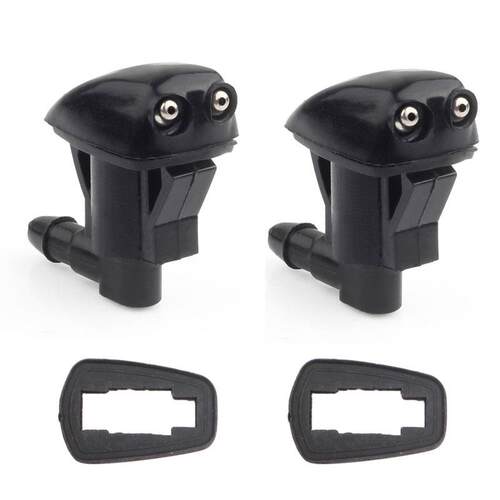 2x Front Windshield Washer Wiper Spray Nozzle For Jeep Grand