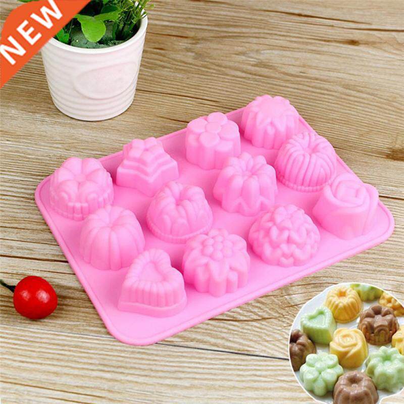 1/2pcs Silicone Baking Mold Soap Molds Fondant Patisserie