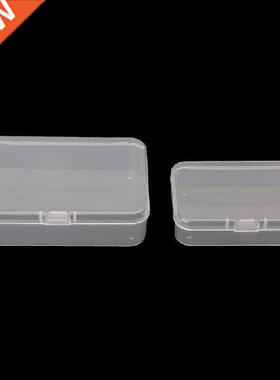 Kotak Penyimpanan Plastik Transparan Persegi Panjang