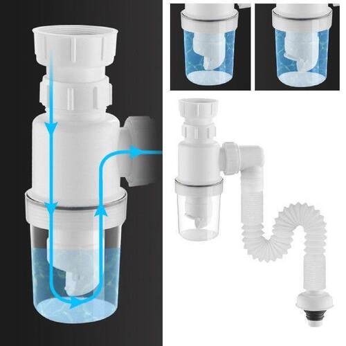 Universal Sink Drain Pipe Expandable Flexible Plumbing Pipe