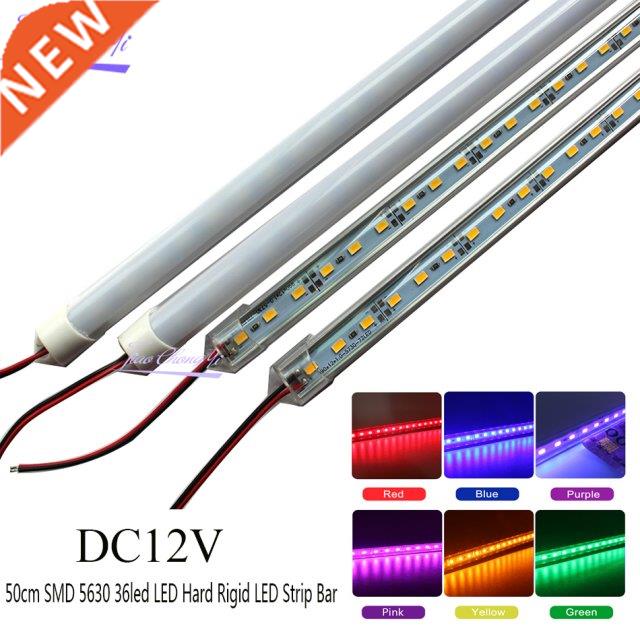 2PCS/Lot 50CM DC12V LED Bar light 5730 5630 With PC cover 57