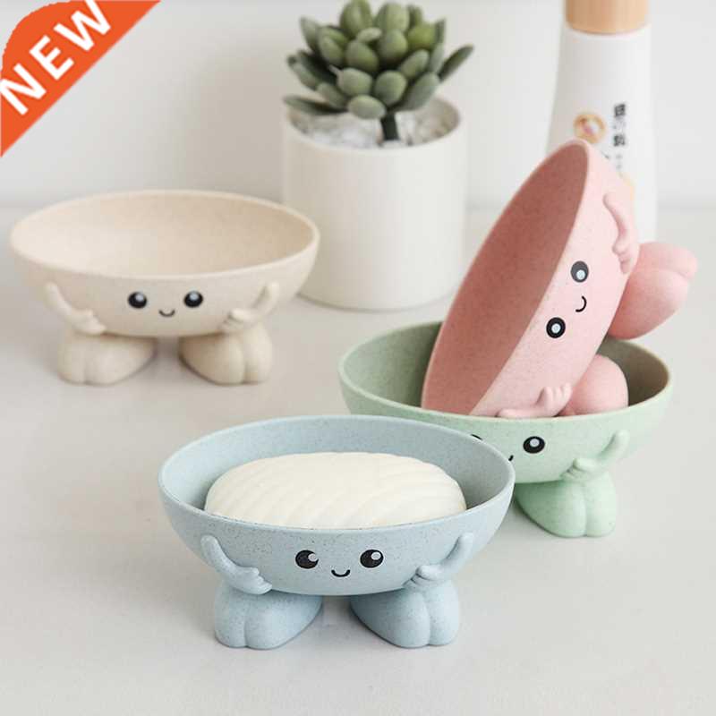 soap dish Bathroom Cartoon shape Soap Box Draining Practical