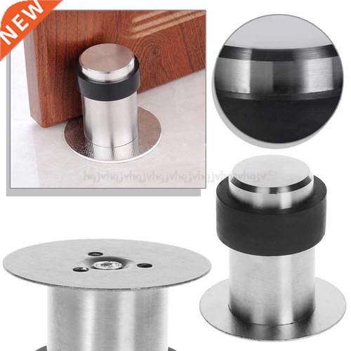 Door Stops Anti-Collision Stainless Steel Rubber Stopper Rou