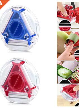 In 1 Stainless Steel Magic Trio Peeler Set Vegetable Slice