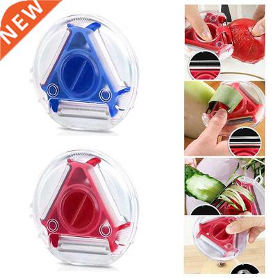 In 1 Stainless Steel Magic Trio Peeler Set Vegetable Slice
